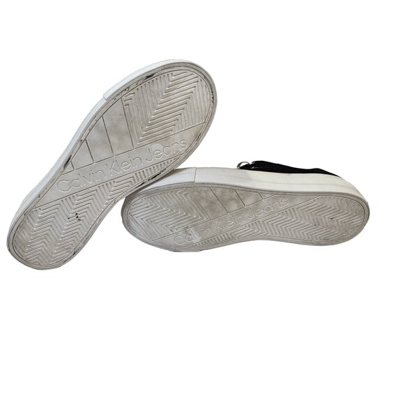 Calvin Klein Jeans Black Platform Sneakers Women's 7.5M - Picture 6 of 8